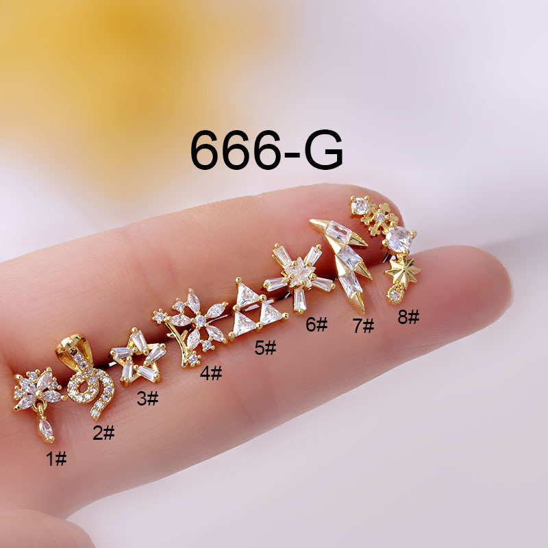 Body Jewelry Trend - 1 조각 피어싱 여성을위한 스테인레스 스틸