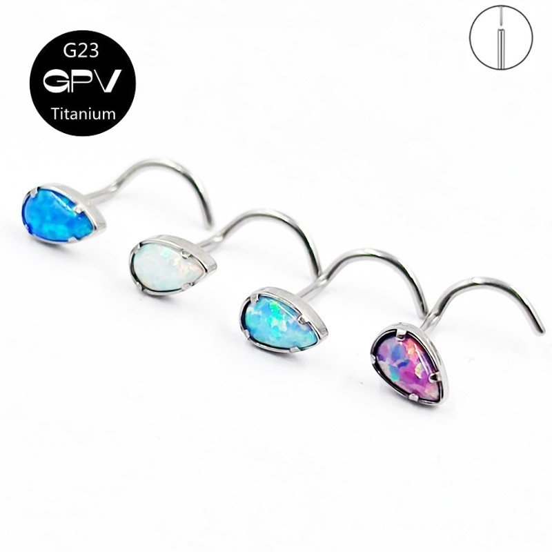 Body Jewelry Manufacturers - G23 티타늄 5 워드 코 네일