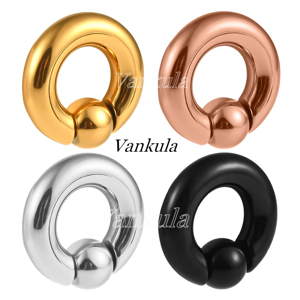 Body Jewelry Ear Gauges - Vankula 2pcs 귀 플러그 터널 316L