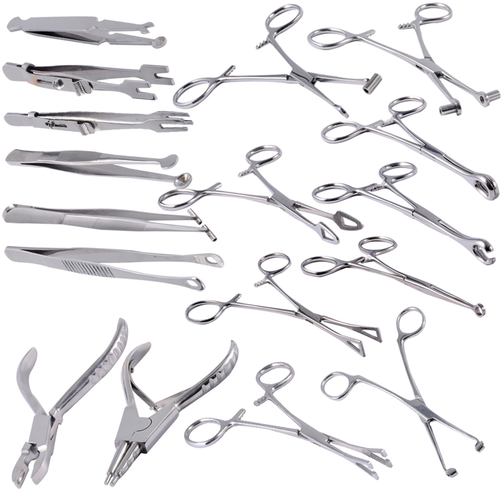 Body Jewelry Ring Opening Pliers - 전문 외과 스틸 펑크 도구, 오프닝