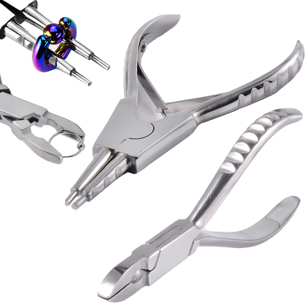 Body Jewelry Ring Opening Pliers - 1pcs 외과 강철 전문 링 오프닝