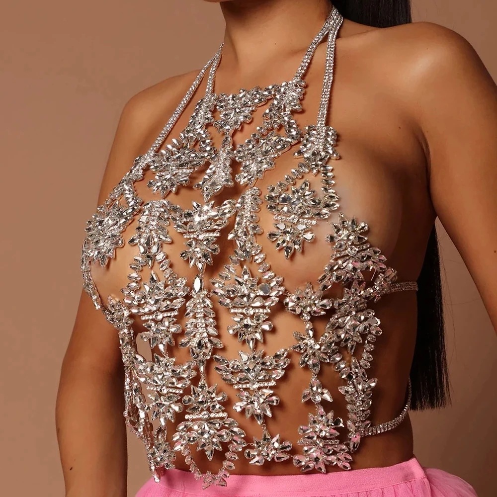 Body Jewelry Trend - 바디 쥬얼리 여성 패션 섹시 슬링