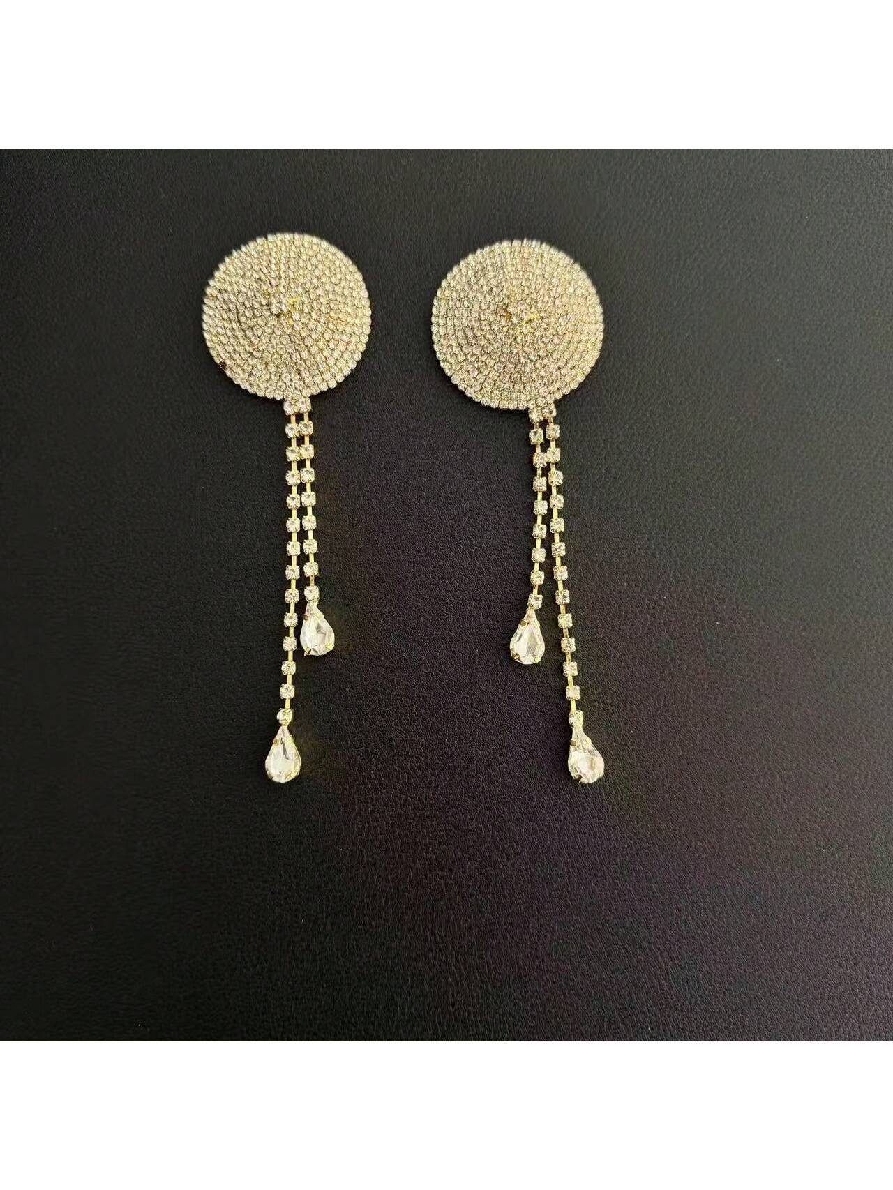 섹시한 라인스톤, 우아하고 섹시한 태슬 인조 크리스탈은 - Body Jewelry Rhinestone 리뷰 및 가격