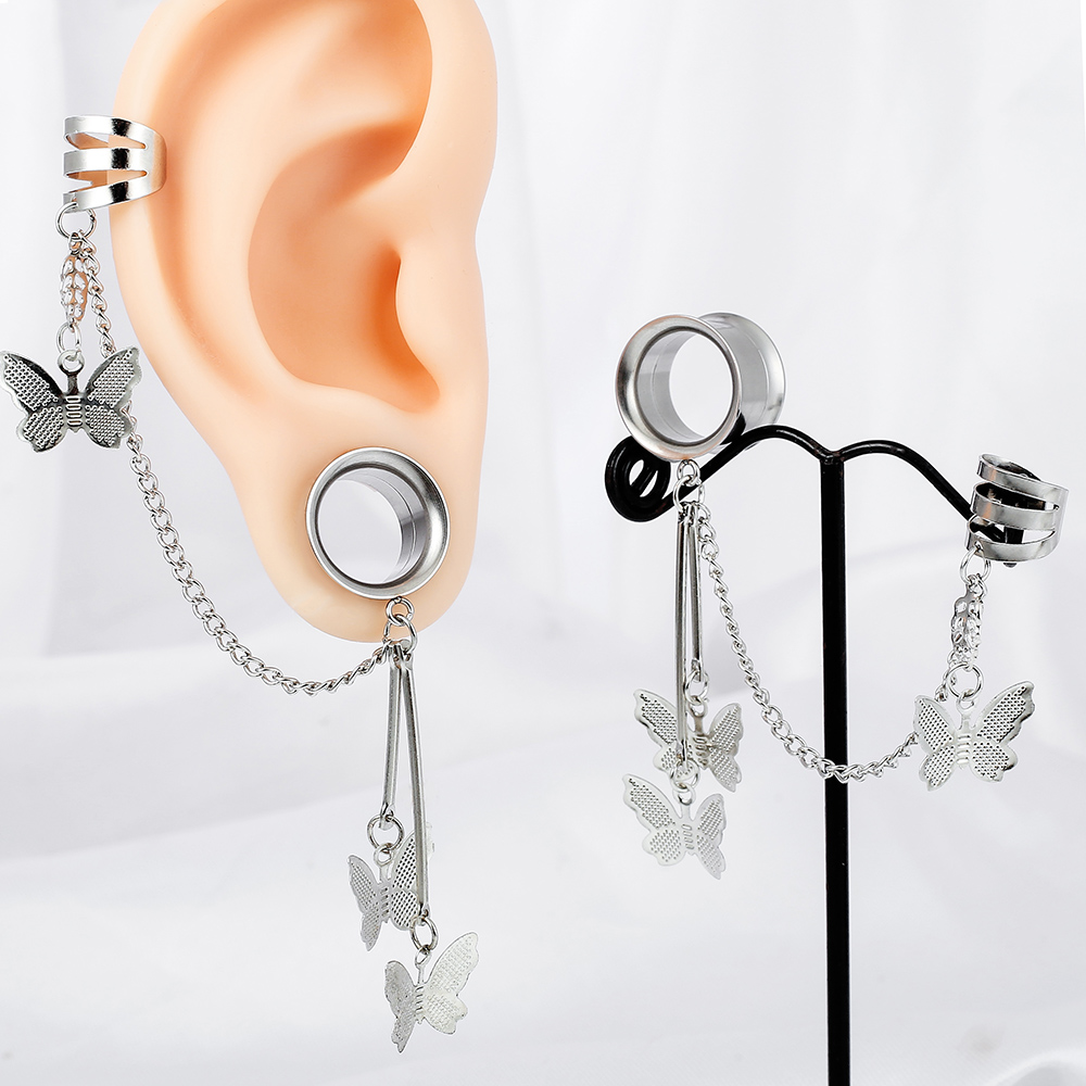 Osbourney 2PCS 스테인레스 스틸 패션 매달려 - Body Jewelry Ear Gauges 리뷰 및 가격