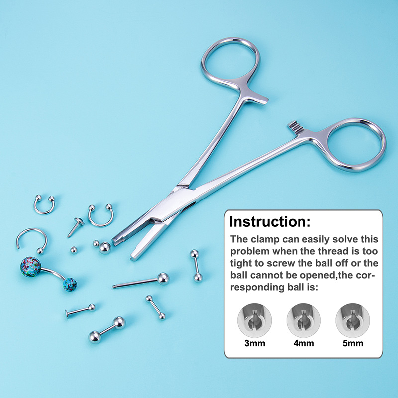 외과 강철 바디 피어싱 도구 집게 바늘 파이프 클램프  - Body Jewelry Ring Opening Pliers 리뷰 및 가격