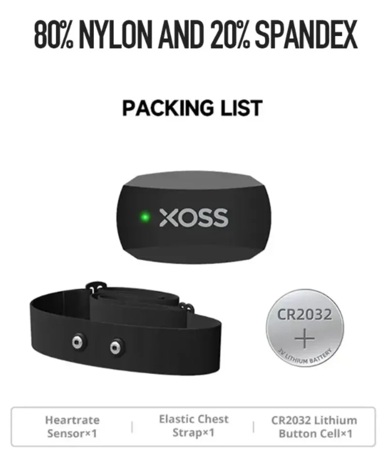 XOSS X2 가슴 스트랩 심박 센서 HRM 모니터 블 - Body Jewelry Harness 리뷰 및 가격
