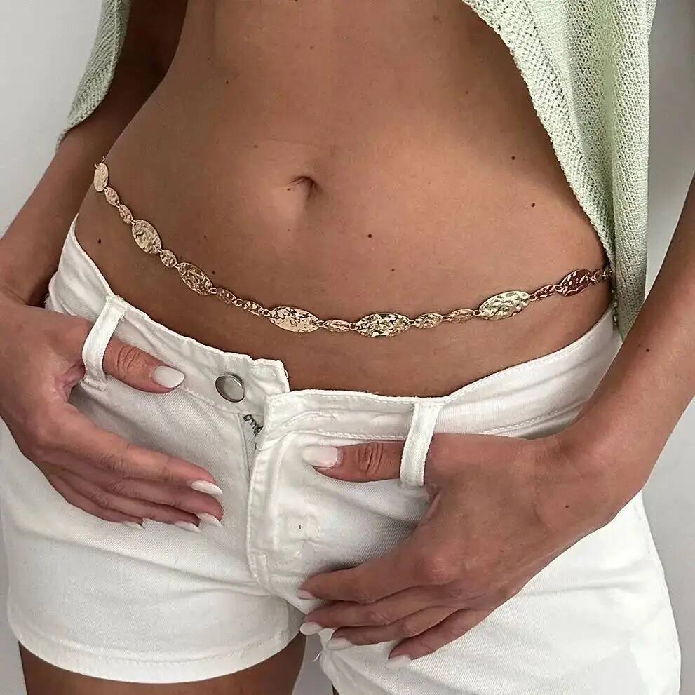 IngeSight.Z 심플 빈티지 접이식 금속 허리 벨 - Body Jewelry Trend 리뷰 및 가격