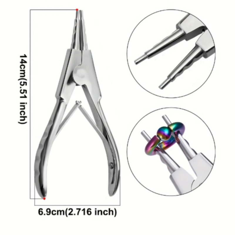 스테인리스 스틸 바디 피어싱 링 오프닝 플라이어 전문  - Body Jewelry Ring Opening Pliers 리뷰 및 가격