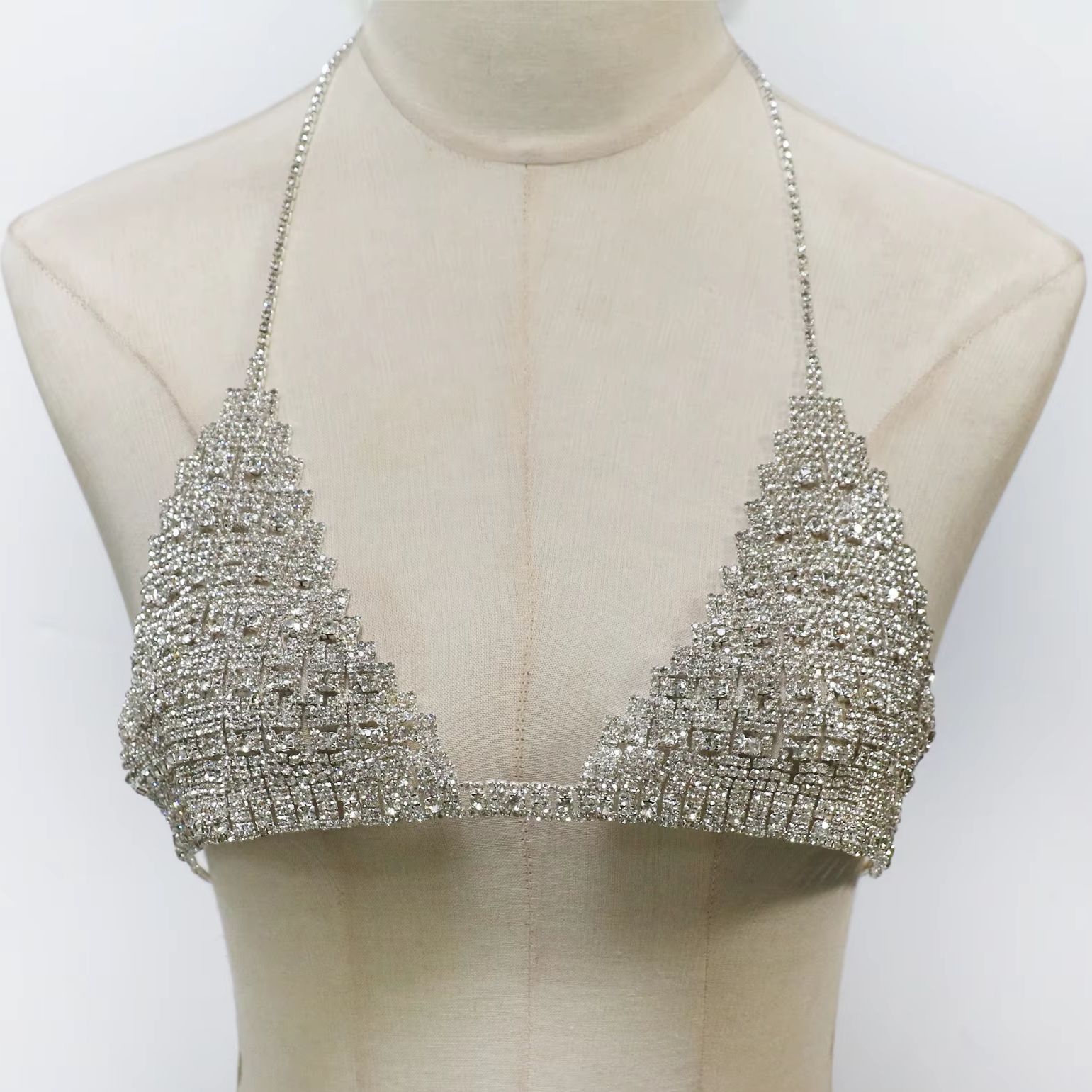 1개 세트 패셔너블한 넥 허링 럭셔리 스타일 풀 라인스 - Body Jewelry Rhinestone 리뷰 및 가격