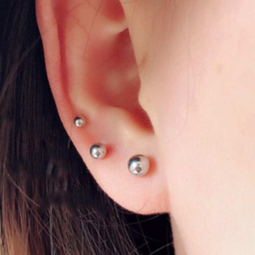 2Pcs 의학 스테인리스 Labret, 입술 피어싱 보 - Body Jewelry Trend 리뷰 및 가격