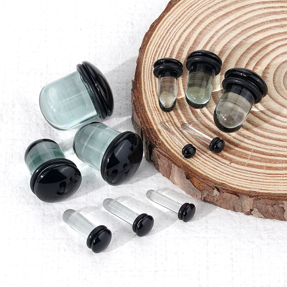 2pcs 유리 귀 게이지 스트레칭 키트 짧은 테이퍼 익 - Body Jewelry Ear Gauges 리뷰 및 가격