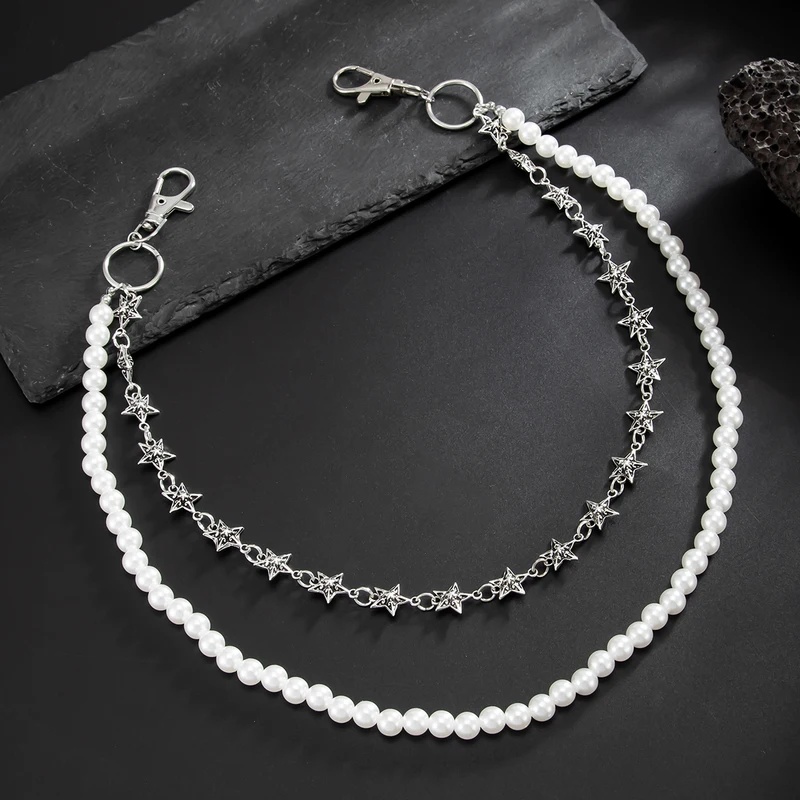 Salircon 빈티지 펑크 메탈 펜타그램 바지 지갑  - Body Jewelry Trend 리뷰 및 가격