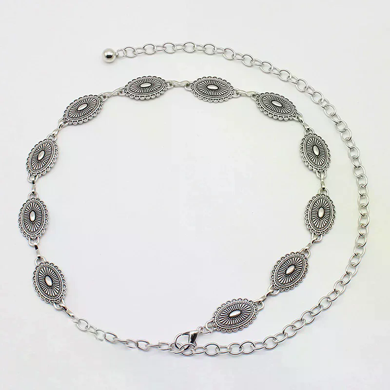 레트로 다용도 민족 스타일 메탈 보헤미안 허리 체인 벨 - Body Jewelry Waist Chains 리뷰 및 가격