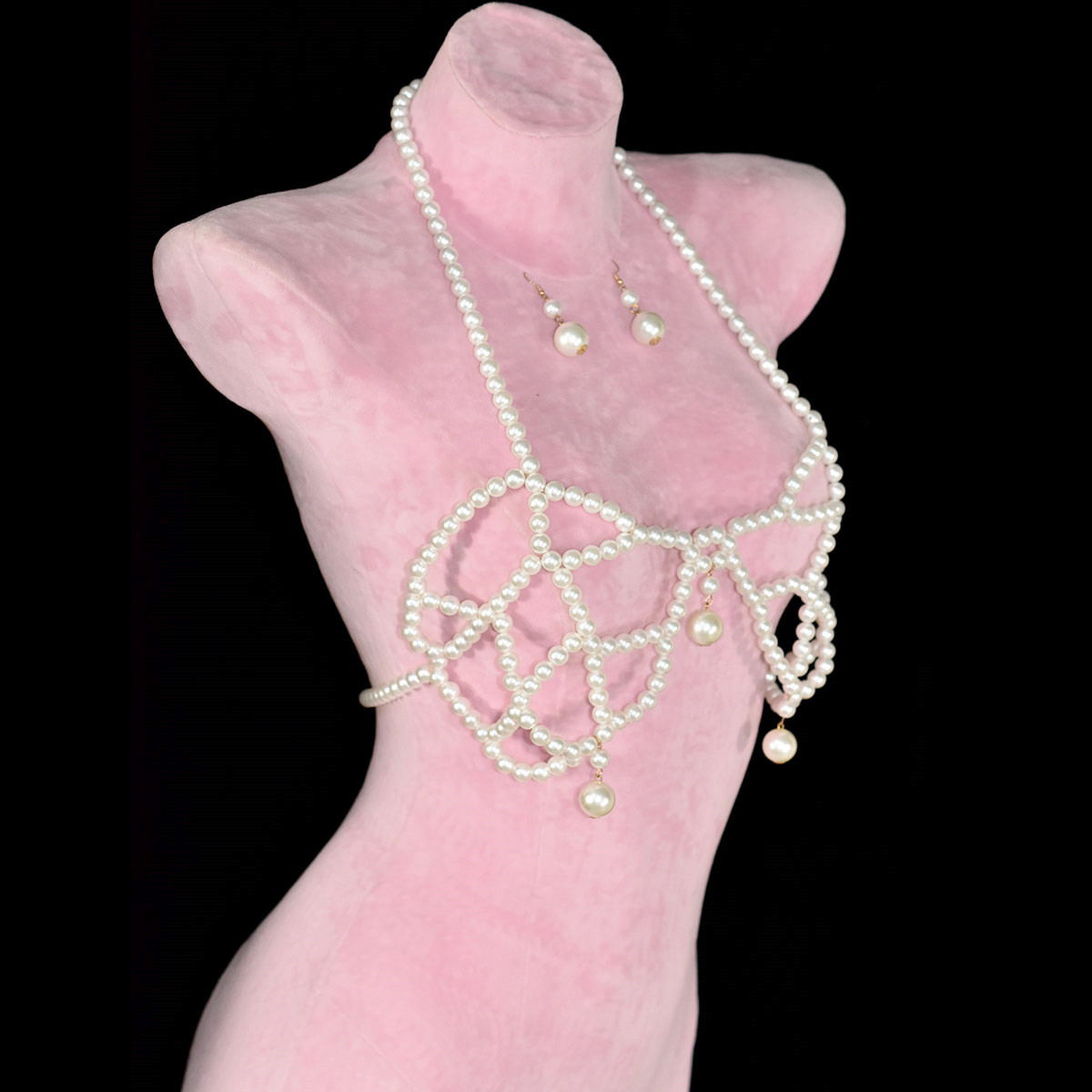 여성용 비치 파티 클래식 비즈 브라 귀걸이 세트 프린지 - Body Jewelry Trend 리뷰 및 가격