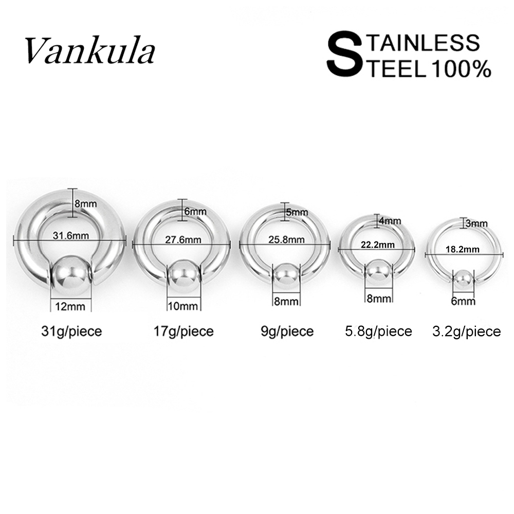Vankula 2pcs 귀 플러그 터널 316L 스테인 - Body Jewelry Ear Gauges 리뷰 및 가격