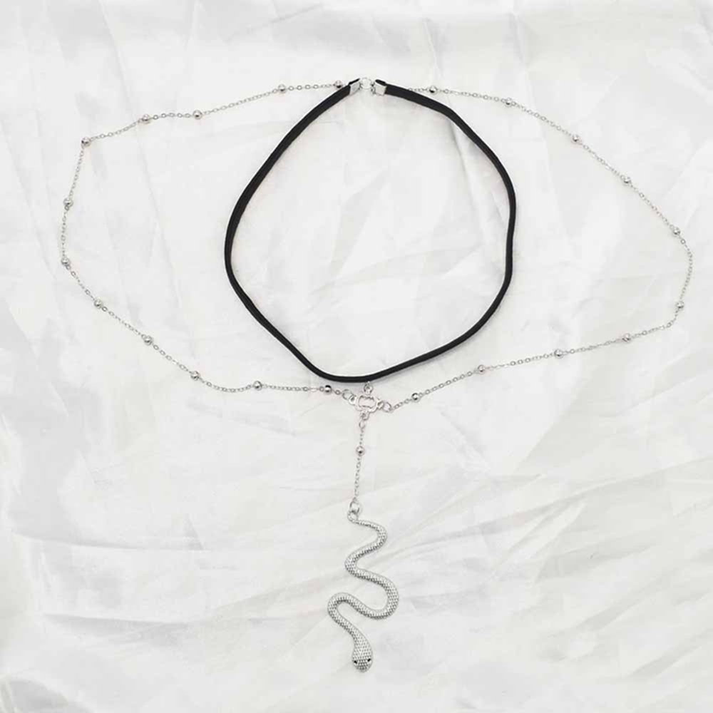 보헤미안 스토어 패션 골든 실버 컬러 뱀 펜던트, 금속 - Body Jewelry Store 리뷰 및 가격