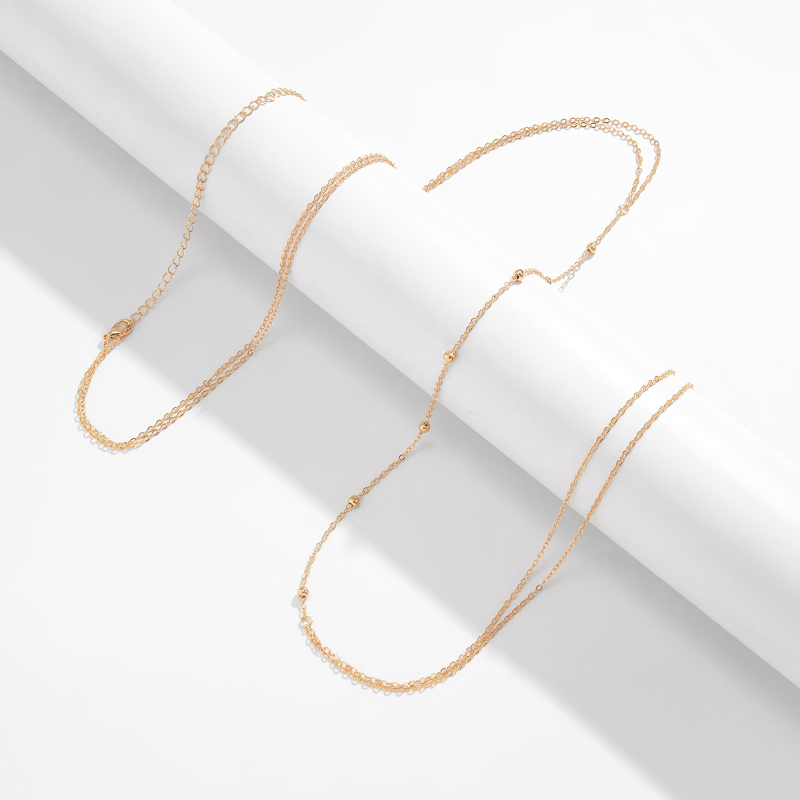 심플한 크로스 체스트 브레스트 벨리 바디 체인 목걸이  - Body Jewelry Harness 리뷰 및 가격