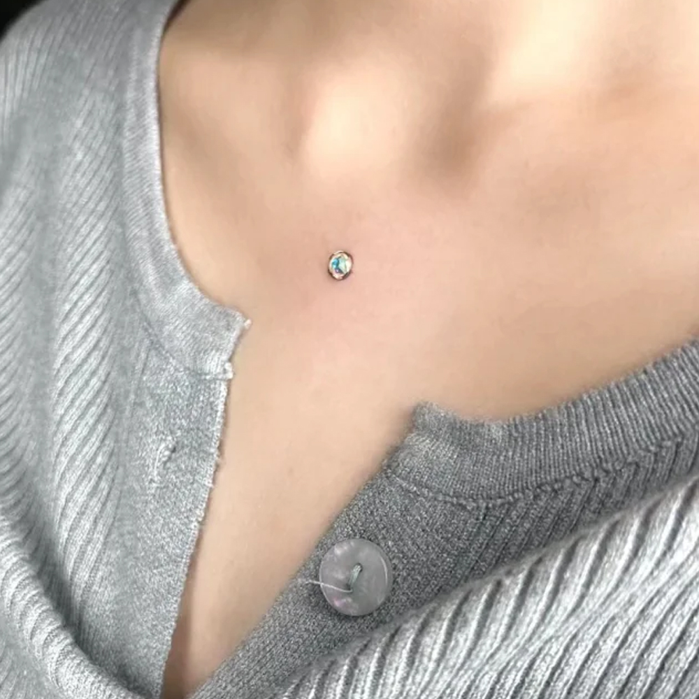 외과 강철 표면 피어싱 피부 앵커 미세 피부 피어싱 C - Body Jewelry Dermal 리뷰 및 가격