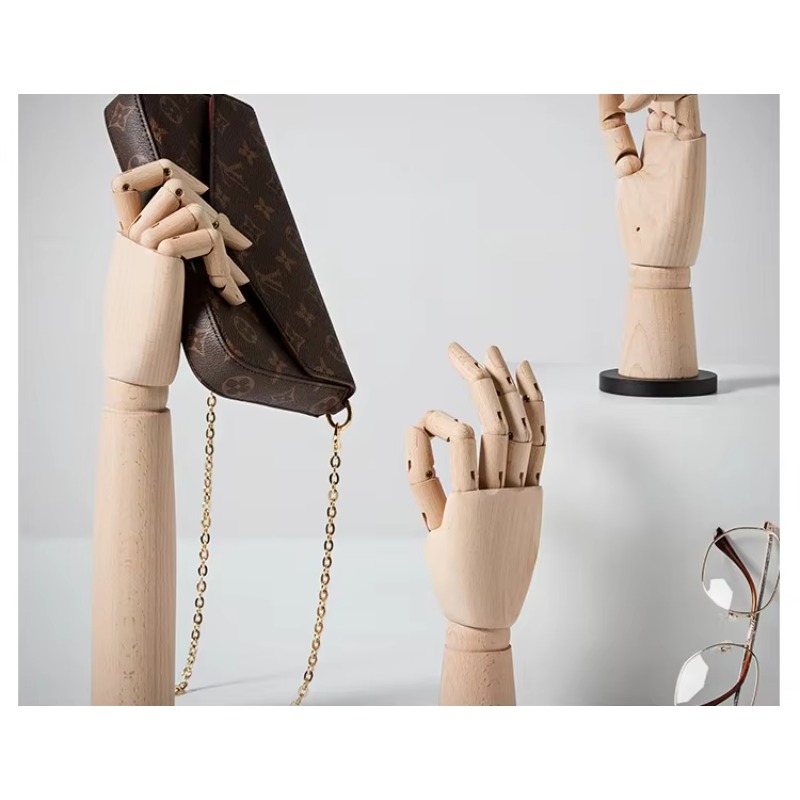 원목 핸드 마네킹 랙, 보석 반지 장갑 디스플레이, 매 - Body Jewelry Store 리뷰 및 가격