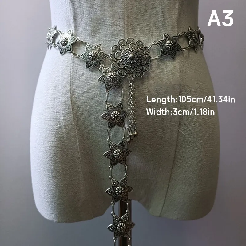 1PC 금속 태국 허리 체인 여성 태국 다이 골드 벨트 - Body Jewelry Waist Chains 리뷰 및 가격