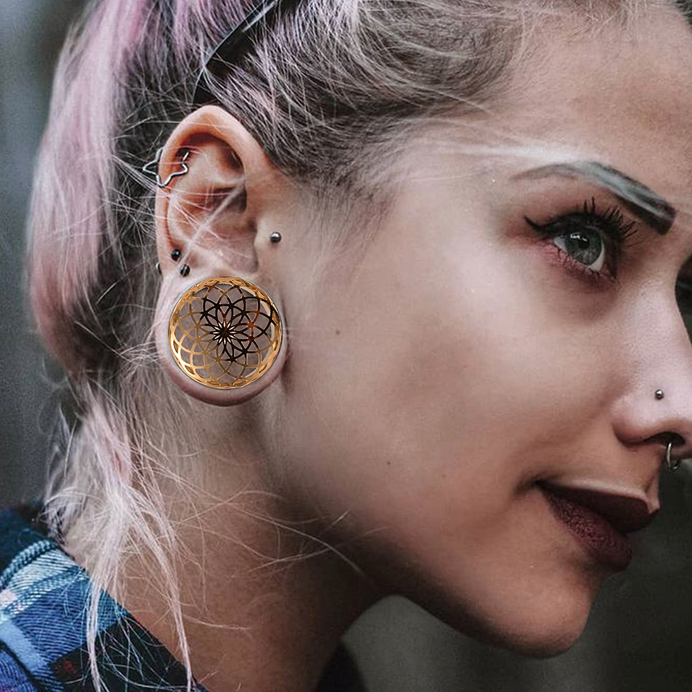 Vankula 2PCS 316 스테인레스 스틸 저자 극 - Body Jewelry Ear Gauges 리뷰 및 가격